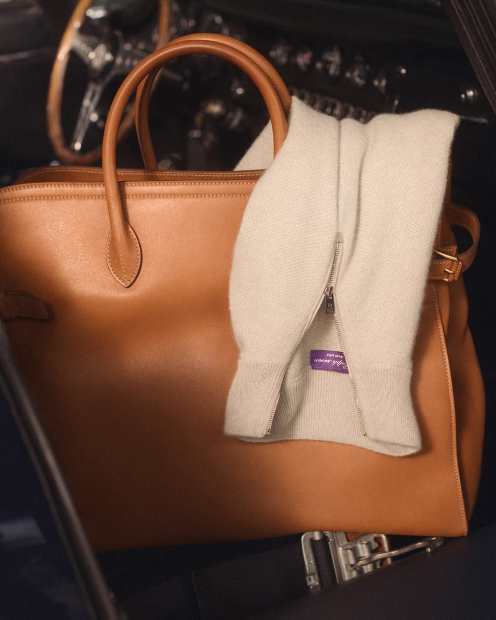 Birdseye Cashmere Quarter Zip Jumper