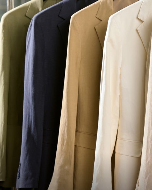 Hadley Hand-Tailored Silk & Linen Jacket