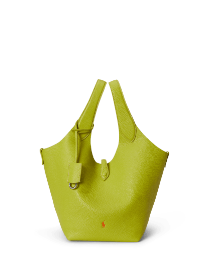 Polo Play Leather Tote Bag