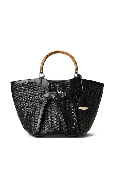 The Ralph Braided Leather Tote Bag
