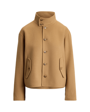 Jaket Bulu Bebiri Dua Muka