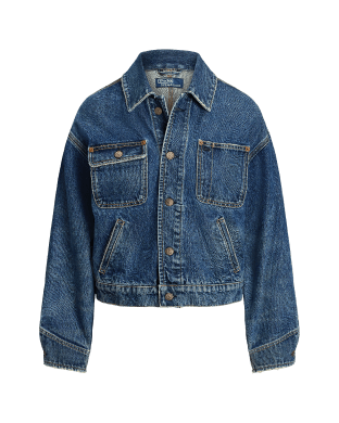 Jaket Denim Dungaree
